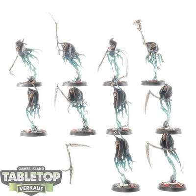 Nighthaunt - 10 Grimghast Reapers - bemalt