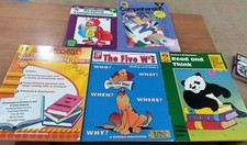 5 reading and comprehension books, grades 3-4