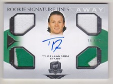 2020-21 The Cup Ty Dellandrea /49 Auto Jersey Patch Rookie Signature Uni's