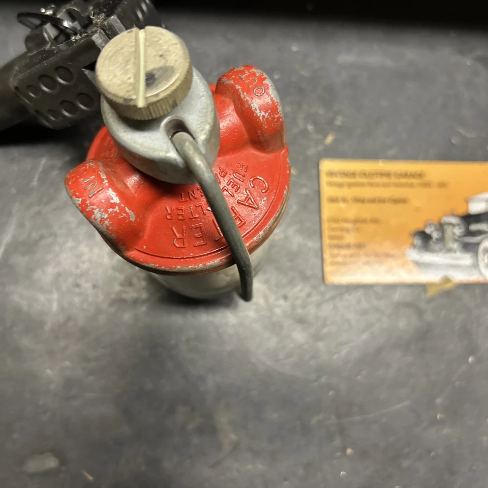 VINTAGE CARTER GLASS FUEL FILTER GM FORD CHEVROLET 1930-60 - Image 3 of 4