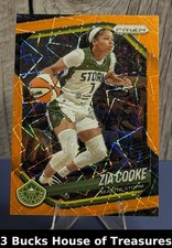 2025 Panini Prizm Zia Cooke #110 Orange Velocity Seattle Storm