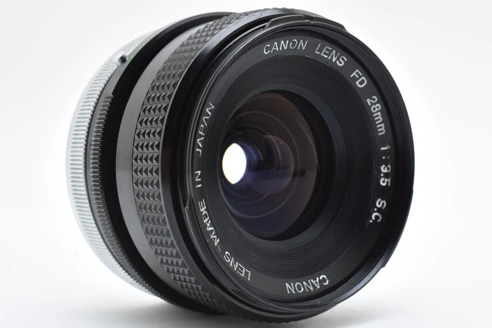Canon FD 28mm F3.5 S.C. MF Enfoque Manual Gran Angular Japón 【Exc+5】 4929 - Imagen 4 de 4