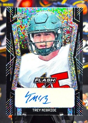 2022 Leaf Trey McBride Flash Silver Sparkle /10 Auto