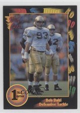 1991 Wild Card Draft Bob Dahl #96 Rookie RC 1z4. rookie card picture