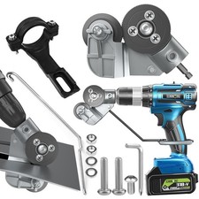 AKEOIL Metal Cutter Sheet Drill Attachment, Electric Drill...