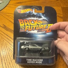 Hot Wheels Retro Entertainment Back To The Future 2 Time Machine Hover Mode NIP