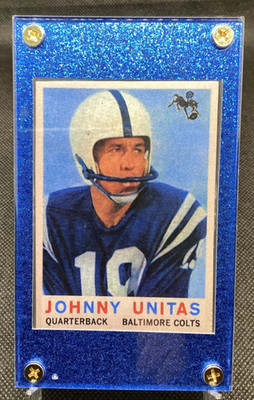 1959 Topps Johnny Unitas Pose Variation Baltimore Colts ~ Johnny U
