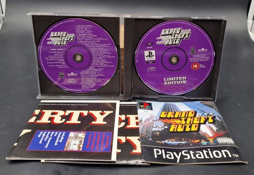 Grand Theft Auto GTA Limited Edition - Sony Playstation 1 PS1 - Complet CIB PAL - Foto 5 di 10