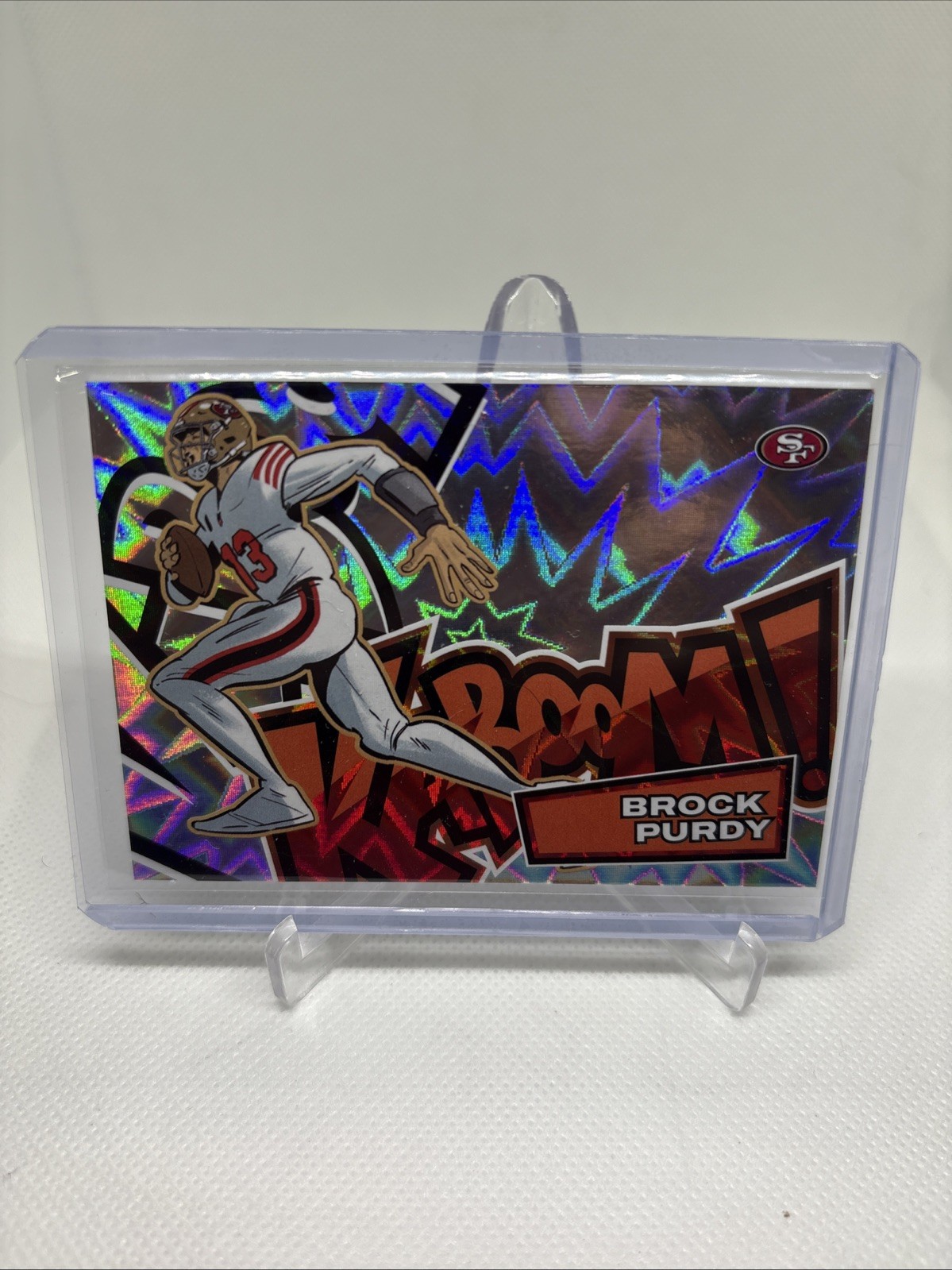 2025 Panini Absolute - Kaboom! Horizontal Brock Purdy #25 Case Hit 49ers