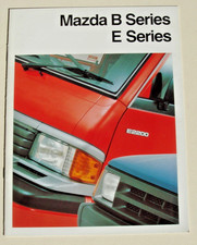 Mazda . B Series : E Series . February 1990 Sales Brochure