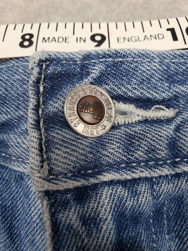 Jeans uomo Levi's Silvertab blu dritto taglia 34x32 - Foto 9 di 9