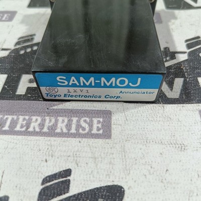 TOYO ELECTRONICS SAM-MOJ ANNUNCIATOR 1XV1 FREE FAST SHIPPING
