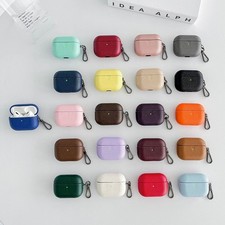 Lychee Pattern Leather Case For Apple AirPods Pro 3/Pro 2 4th/3rd/2nd Gen Cover