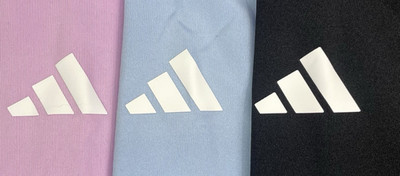 Adidas Lot of 3 Women's Active Tops JL6238 Lilac, Blue & Black Size XXL NWT
