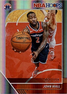 2019-20 Hoops Premium Box Set #191 John Wall /199 - BSK