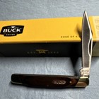 Buck Solo 0379BRS-B 5717 Manual Clip Point Pocketknife Lockback SS Wood — photo 2