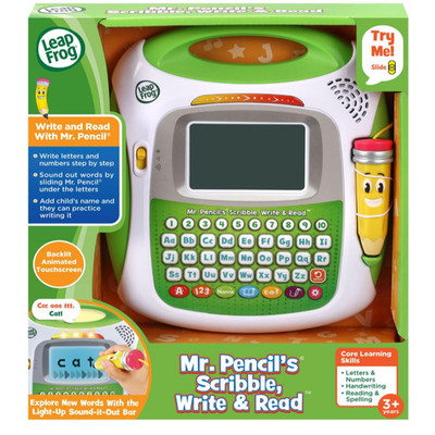 LeapFrog Mr. Pencil's Scribble Schreiben und Lesen Grün Medium