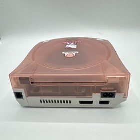 Hello Kitty Dreamcast Pink Skeleton Console Keyboard Mic Tested Japan Limited
