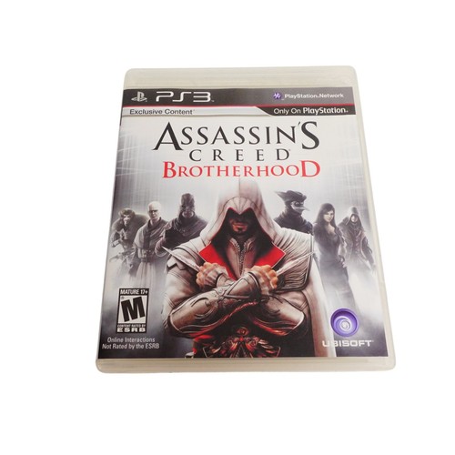 Assassins Creed Brotherhood Sony Playstation 3 PS3 Komplett - Bild 1 von 4