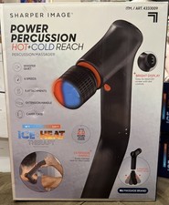 Sharper Image Power Percussion Pro Hot  Cold Massager free shipping