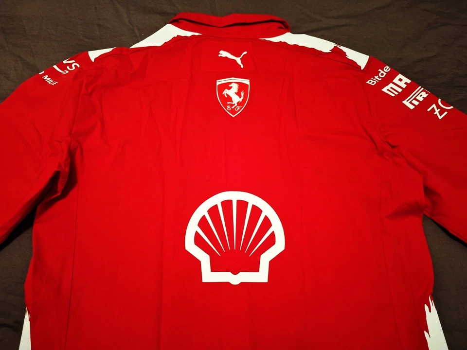 Ferrari F1 PUMA sample team issue shirt Las Vegas GP 2023 Leclerc Sainz - Bild 4 von 4