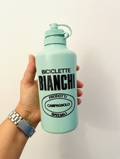 🟠 BIANCHI Produits CAMPAGNOLO Rarissime Bouteille De Vélo 1960 L’Eroica
