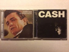 JOHNNY CASH 2 CD LOT - AT FOLSOM PRISON & AMERICAN IV: THE MAN COMES AROUND