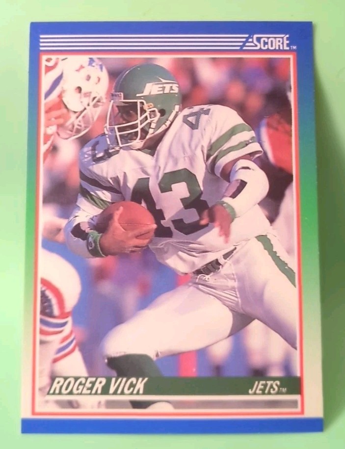 1990 Score - Roger Vick #44 - New York Jets 