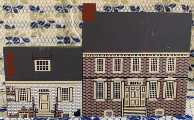 Cats Meow Village DOVER DE JOHN DICKINSON MANSION Historic DELAWARE Faline 1991