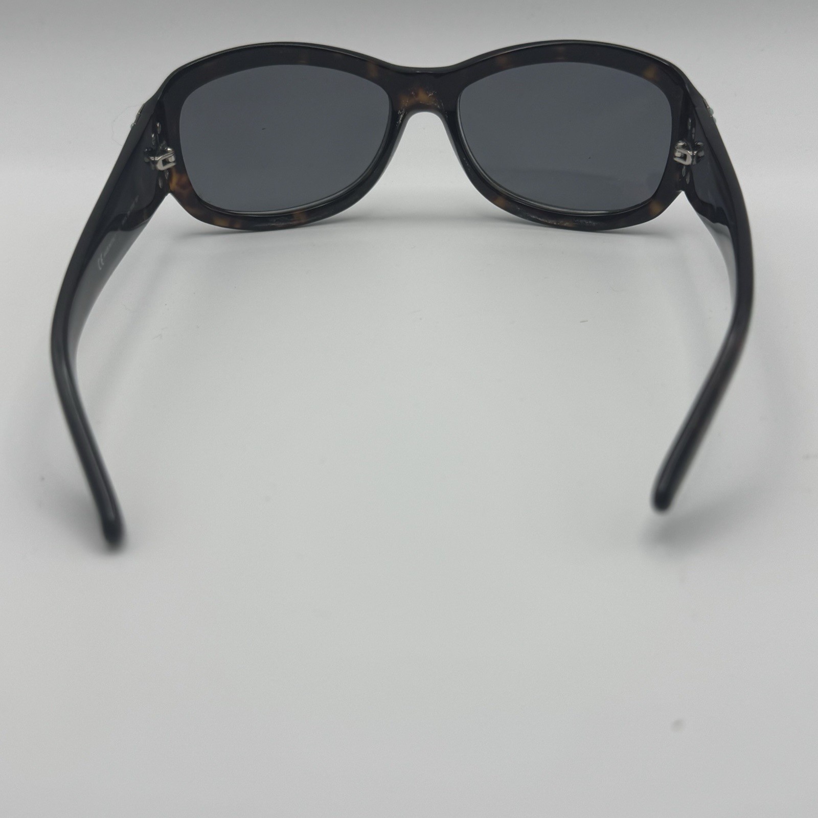 Valentino Tortoise Shell Designer Sunglasses Fram… - image 12