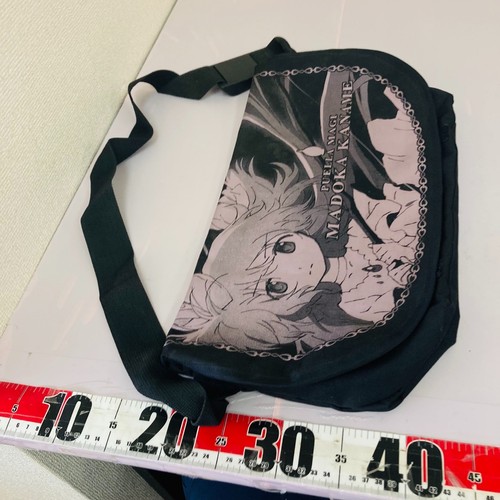 Puella Magi Magical Girl Madoka Magica Messenger Bag Kaname Madoka Black Movie - Picture 15 of 24