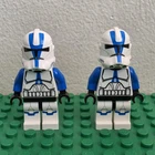 Lego 501st Legion Clone Trooper (sw1094) Minifigure x2, (75002 75004) sw0445 2H