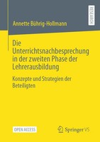 Die Unterrichtsnachbesprechung In Der Zweiten Phase Der Lehrerausbildung Buch