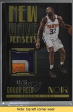 2017-18 Panini Noir New Wave Jerseys Prime 3/25 Davon Reed #NW-DR READ 6o3