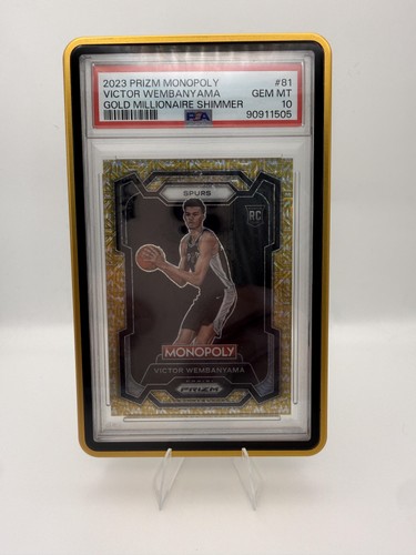 2023 Victor Wembanyama [Gold Millionaire Shimmer] #81
