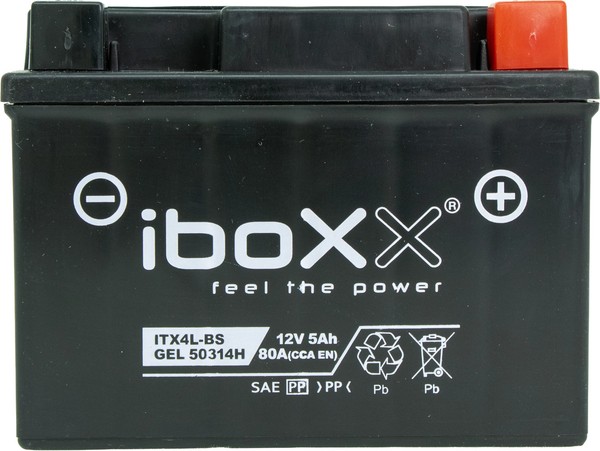Motorrad Batterie YTX4L-BS GEL 12V FüR Explorer Hi 50 2T, Bj. 2014-2015-image