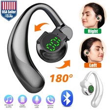 Over the Open Ear Earbuds Wireless Bluetooth Single Ear Universal for Left/Right