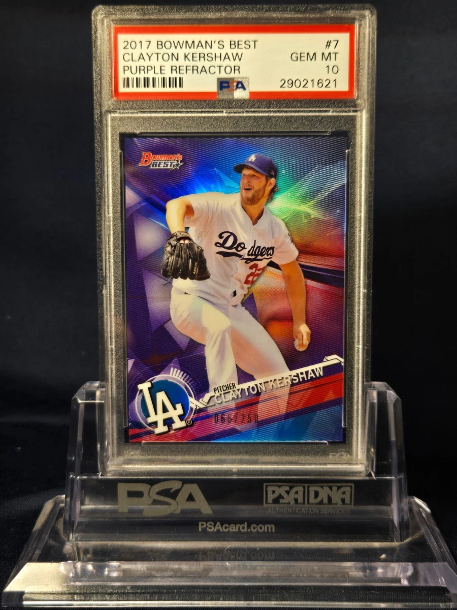 Clayton Kershaw Original Baseball Serial Numbered Sports Trading