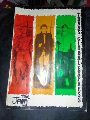 the jam 1982 trans global express tour programme nice