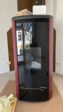 Pelletofen PALAZZETTI  Ecofire Jackie 9KW rot - Wasserführender Pelletofen