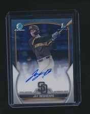 JAY BESHEARS 2023 BOWMAN CHROME 1ST RC AUTO #CDA-JBE