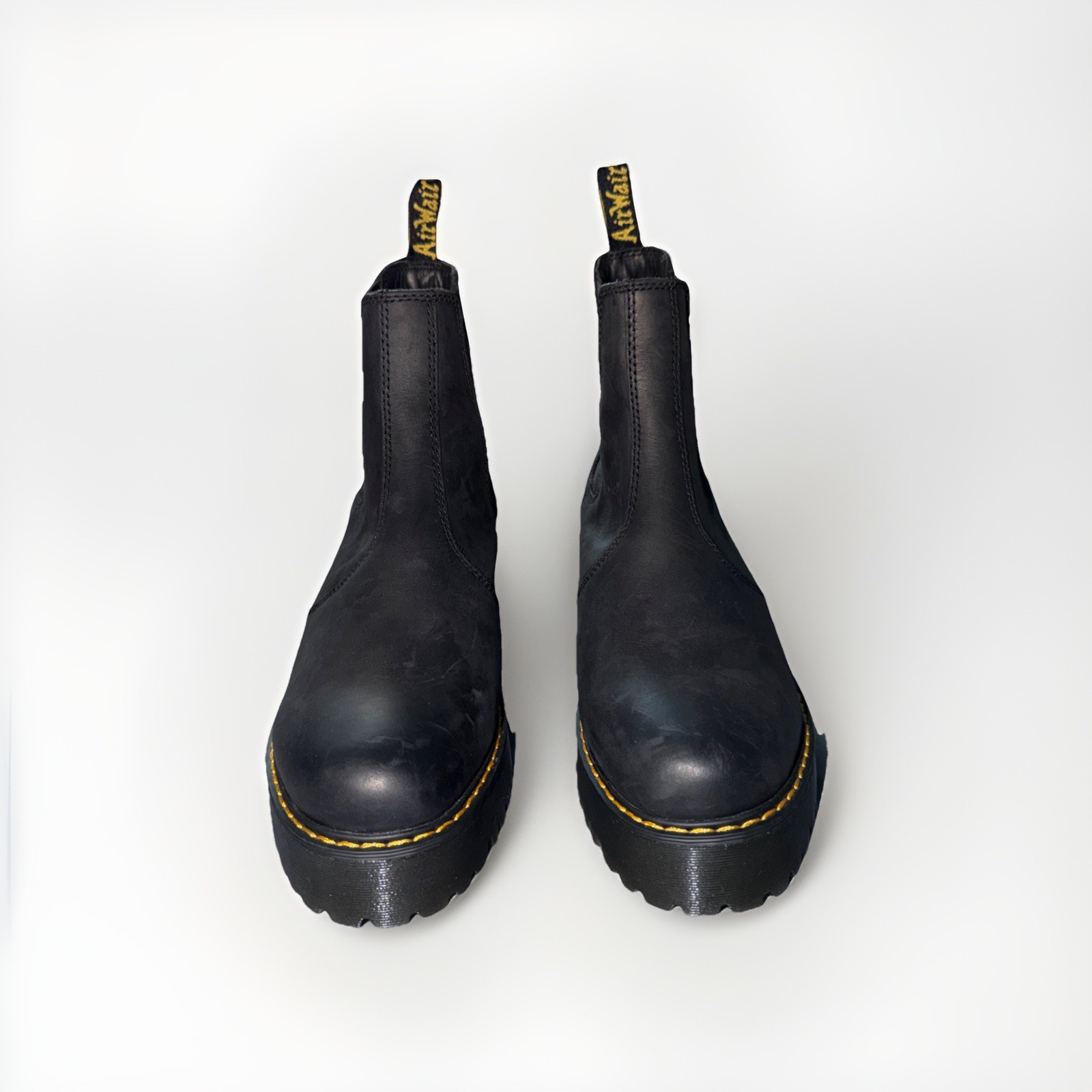 NEW DR. MARTENS ROMETTY CHELSEA Women’s BOOTS BLACK thumbnail 5