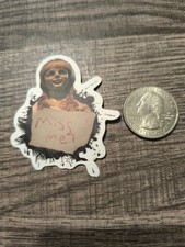 The Conjuring Annabelle Miss Me? Sticker Halloween Scary Creepy Killer Doll Scar