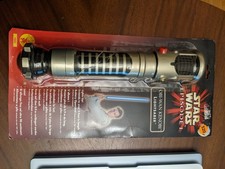 Rubie's Star Wars Obi-Wan Kenobi Lightsaber Replica Silver Black Episode I 1999