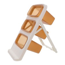 2 Pcs Paintbrush Desktop Storage Box Artist Holder Countertop Makeup Organizers