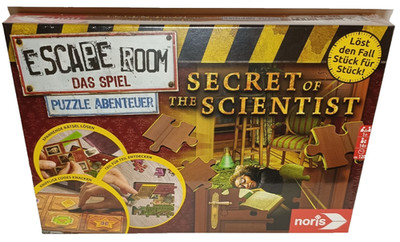 Escape Room - Das Spiel | Secret of the Scientist (Puzzle Abenteuer) Noris   neu