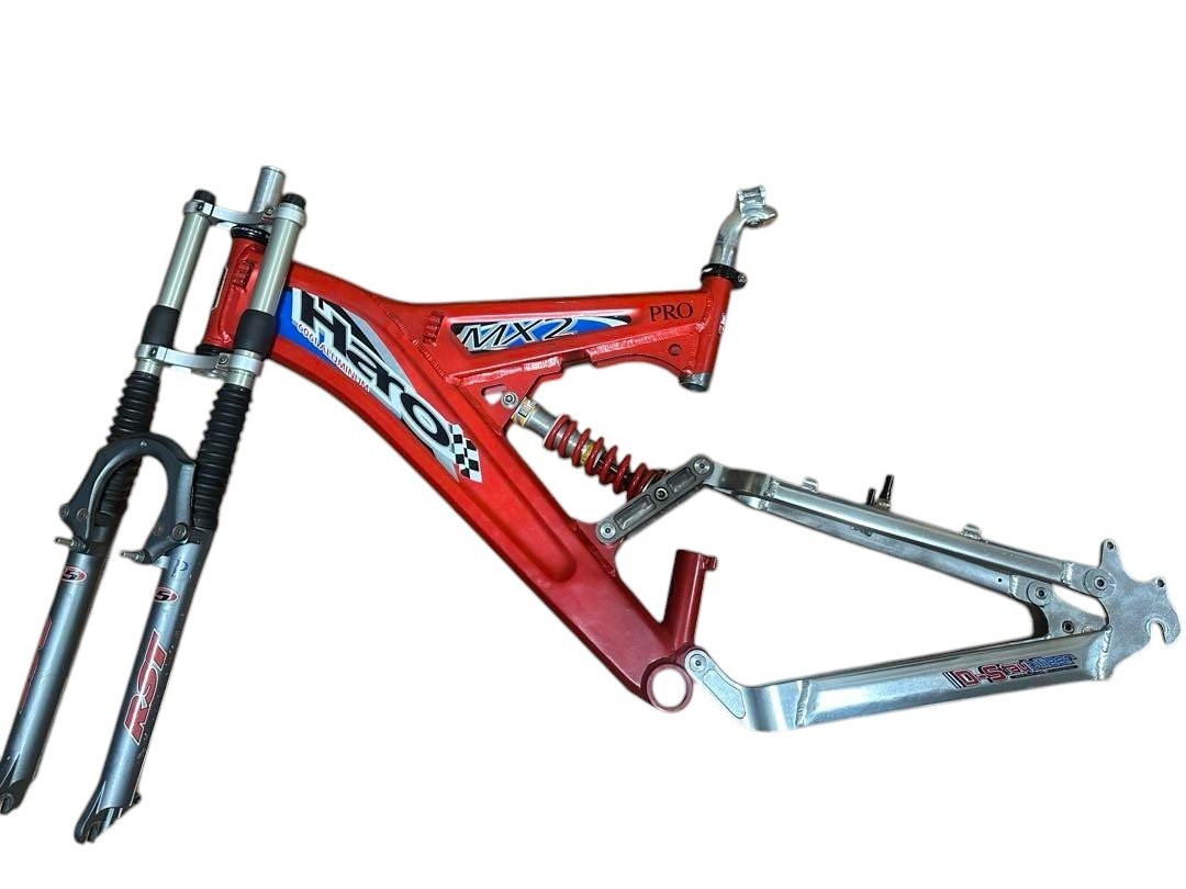 Haro mx2 サイズ15.5 Haro MX2 Full Suspension Mountain Bike Frame 26