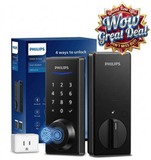 Philips Home Access 4000 Smart Door Lock Wi-Fi Bluetooth Entry Gateway Bridge