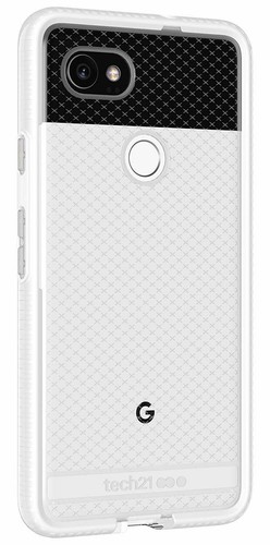 Tech21 White Clear EVO Check Anti-Shock Case TPU Cover for Google Pixel 2 XL - Picture 4 of 8