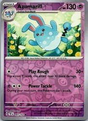Azumarill 065/162 Reverse Holo Common Temporal Forces